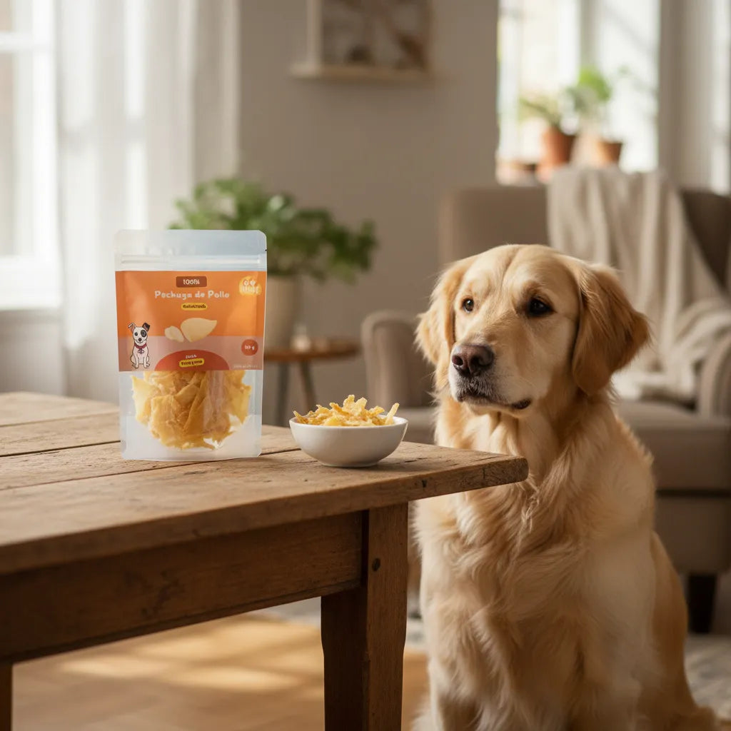Snack Natural - 100% Pechuga de Pollo Deshidratada - Ikilife