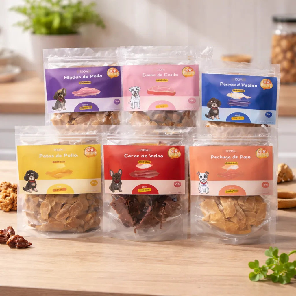 Snack Natural - 100% Pechuga de Pollo Deshidratada - Ikilife