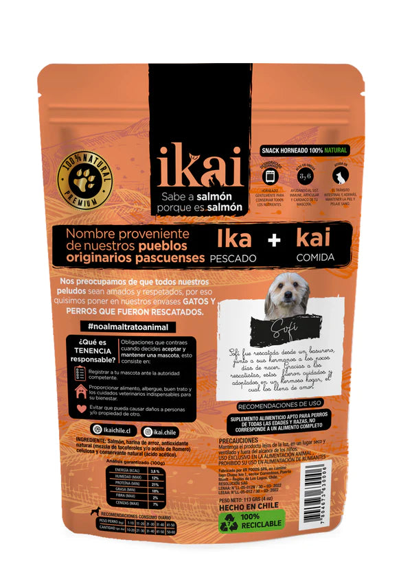 Ikai Snack Horneado Salmon