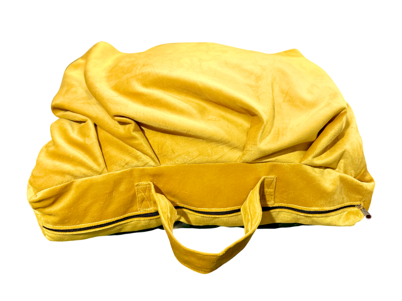 Cama con Manta - Mostaza