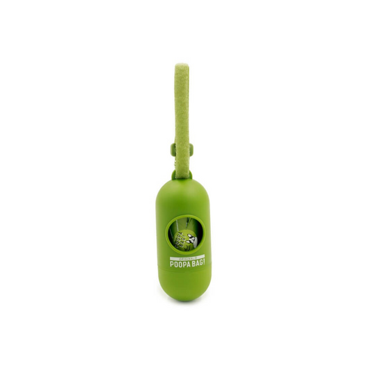 Porta Bolsas y Bolsa Ecológica para Residuos Verde