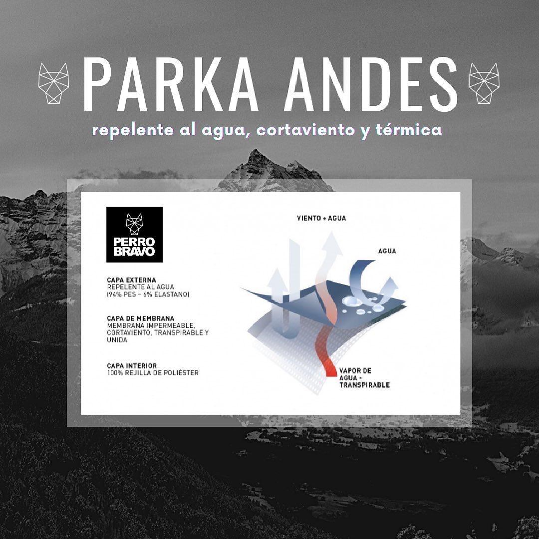 Parka Impermeable Térmica Ajustable - S