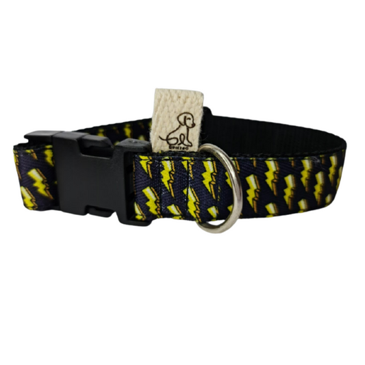 Collar Estampado - Rayos Negro