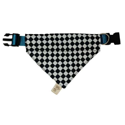 Bandana - Cuadros Blanco y Negro