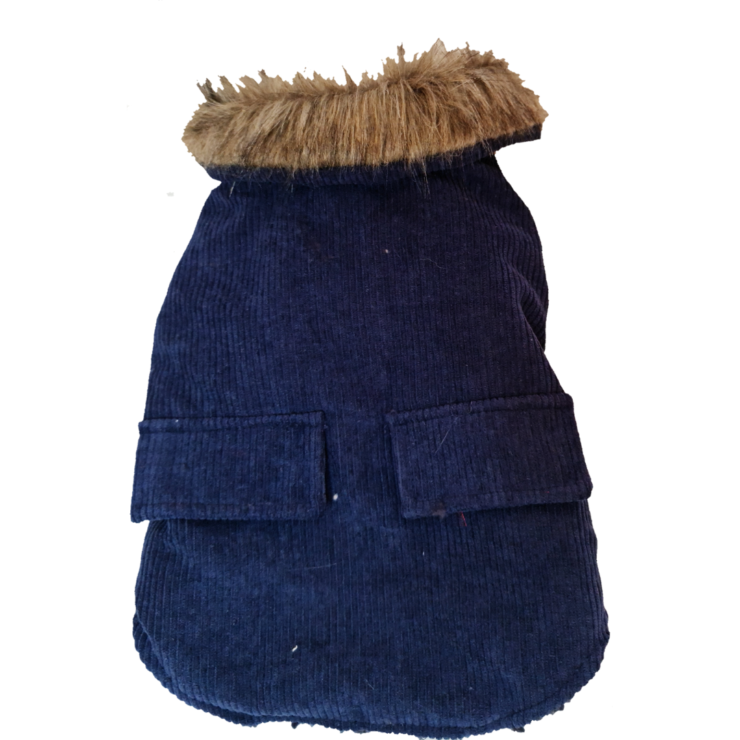 Chaqueta Cotelé con Polar - Azúl
