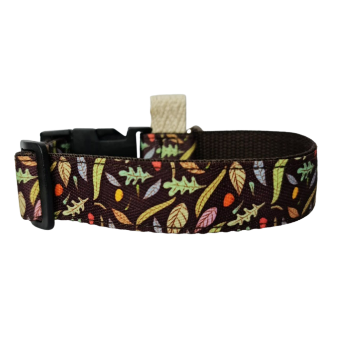 Collar Estampado - Hojas