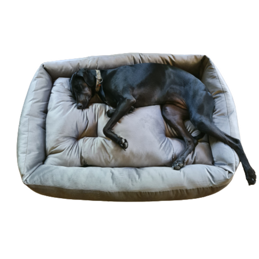Cama Clásica Para Mascotas - Gris